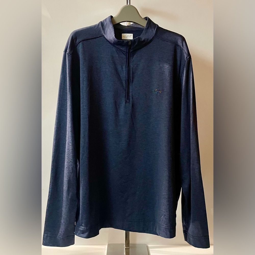 Greg Norman Performance Quarter Zip Long Sleeve Shirt